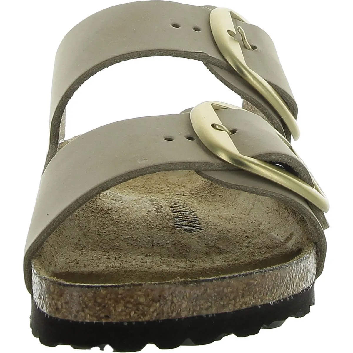 Damen Sandalen mit Metallspange und Riemchen