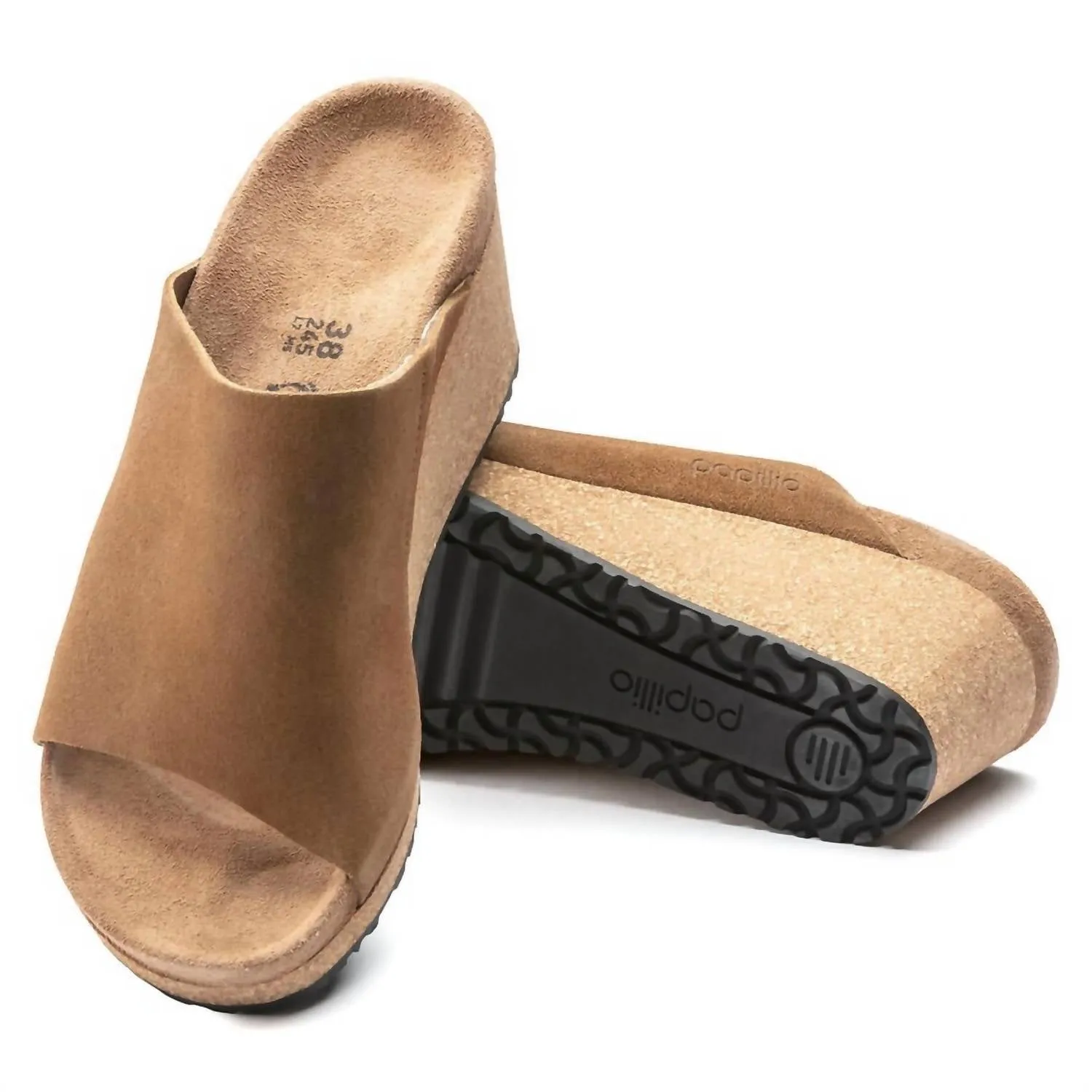 Damennamica-Mule - Schmale Weite in Tee
