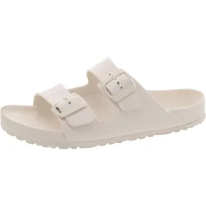 Damen Schlupf-Sandalen mit verstellbarem Riemen