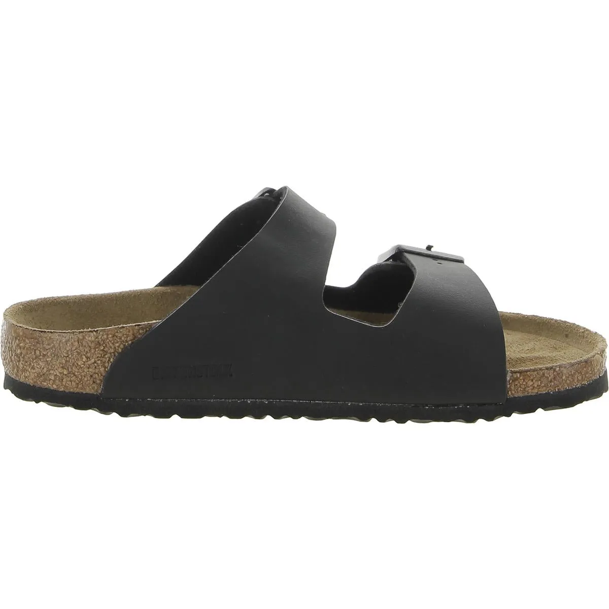 Damen-Slip-On-Sandalen mit Korkfußbett