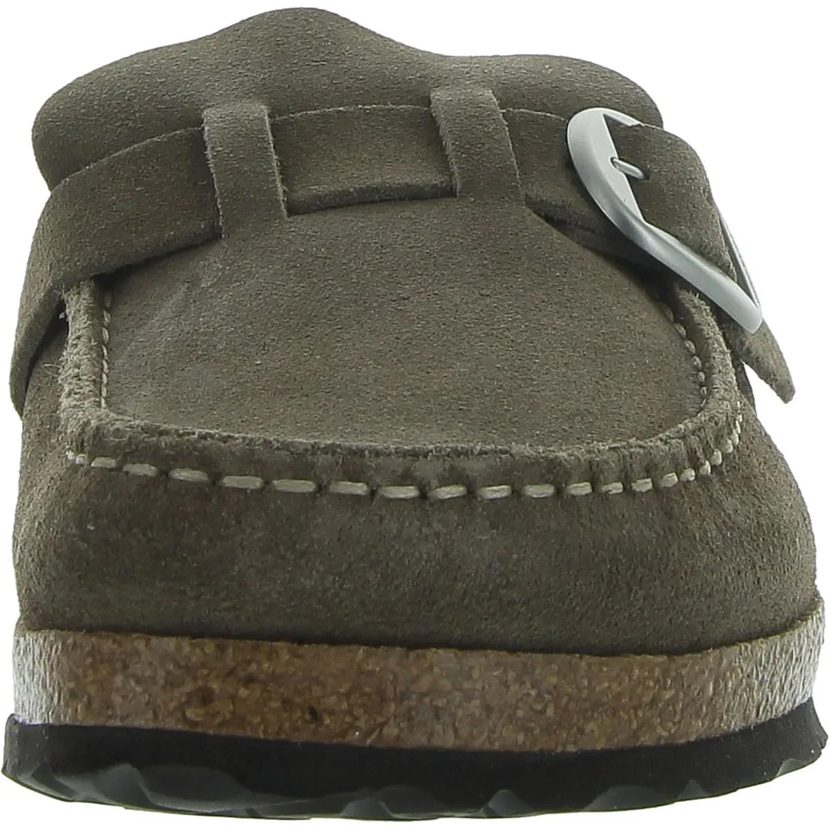 Damen Schlupf-Clogs mit flacher Sohle