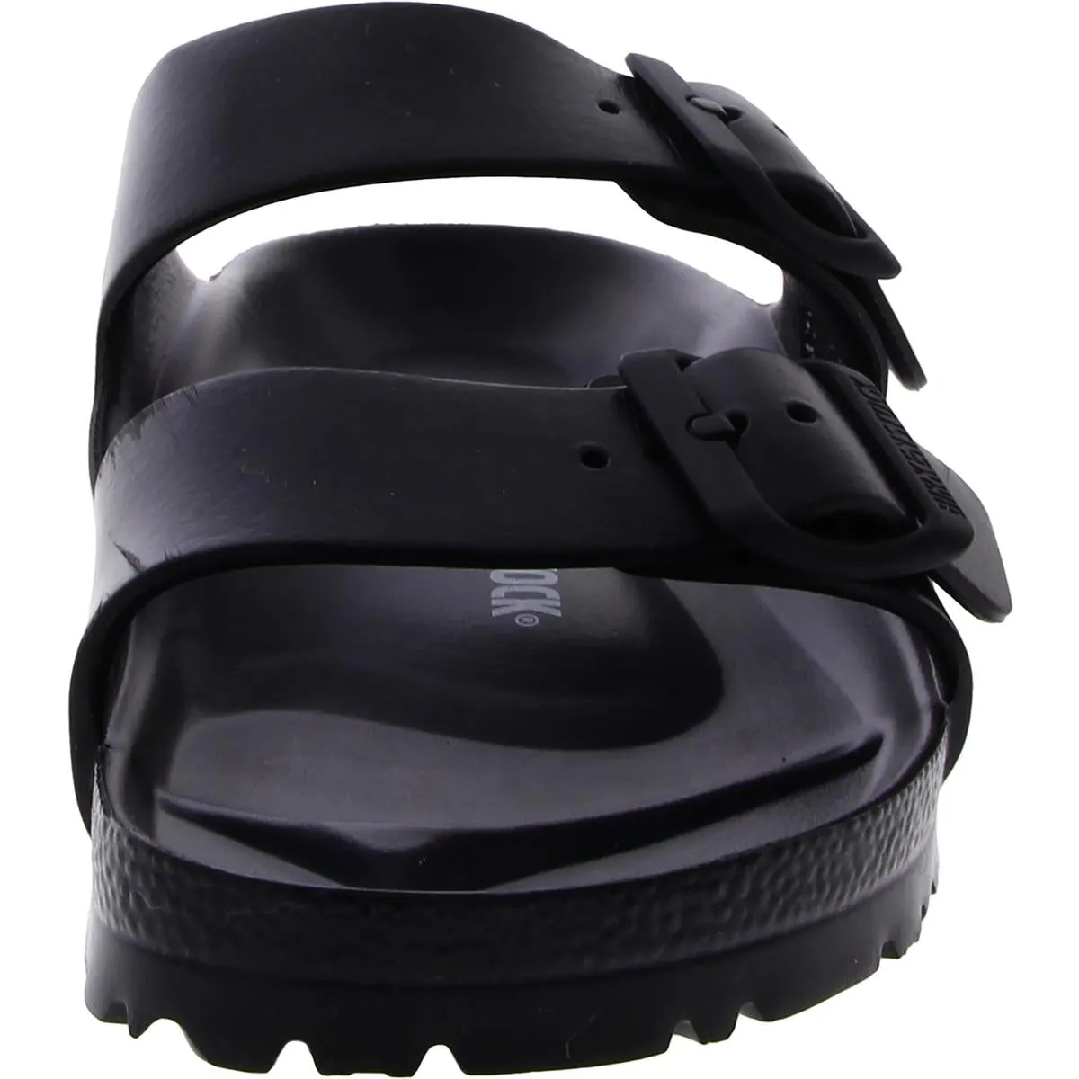 Damen Schlupf-Flats mit Fußbett-Sandalen