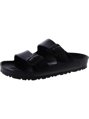 Damen Schlupf-Flats mit Fußbett-Sandalen