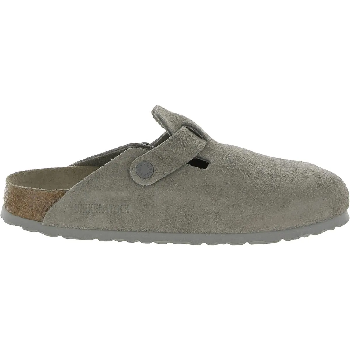 Damen Wildleder Sandalen mit geschlossener Spitze und Fußbett