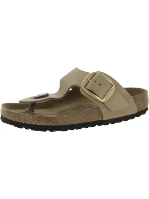 Damen-Suede-Fußbett-Zwischenzehen-Sandalen