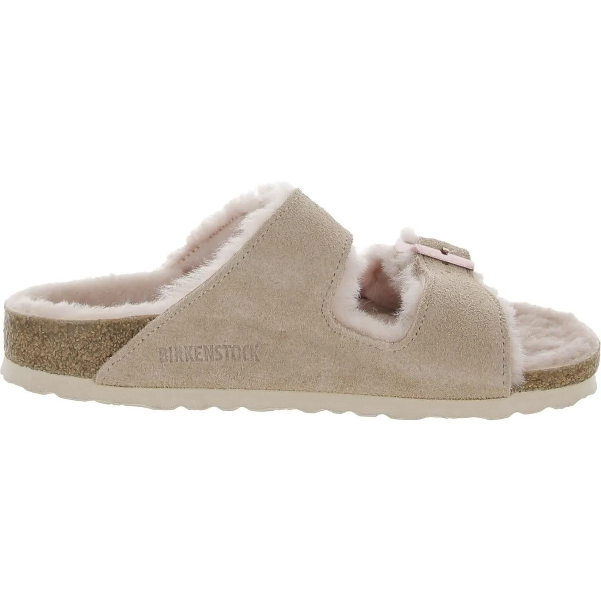 Damen Wildleder-Sandalen mit Schaffellfutter