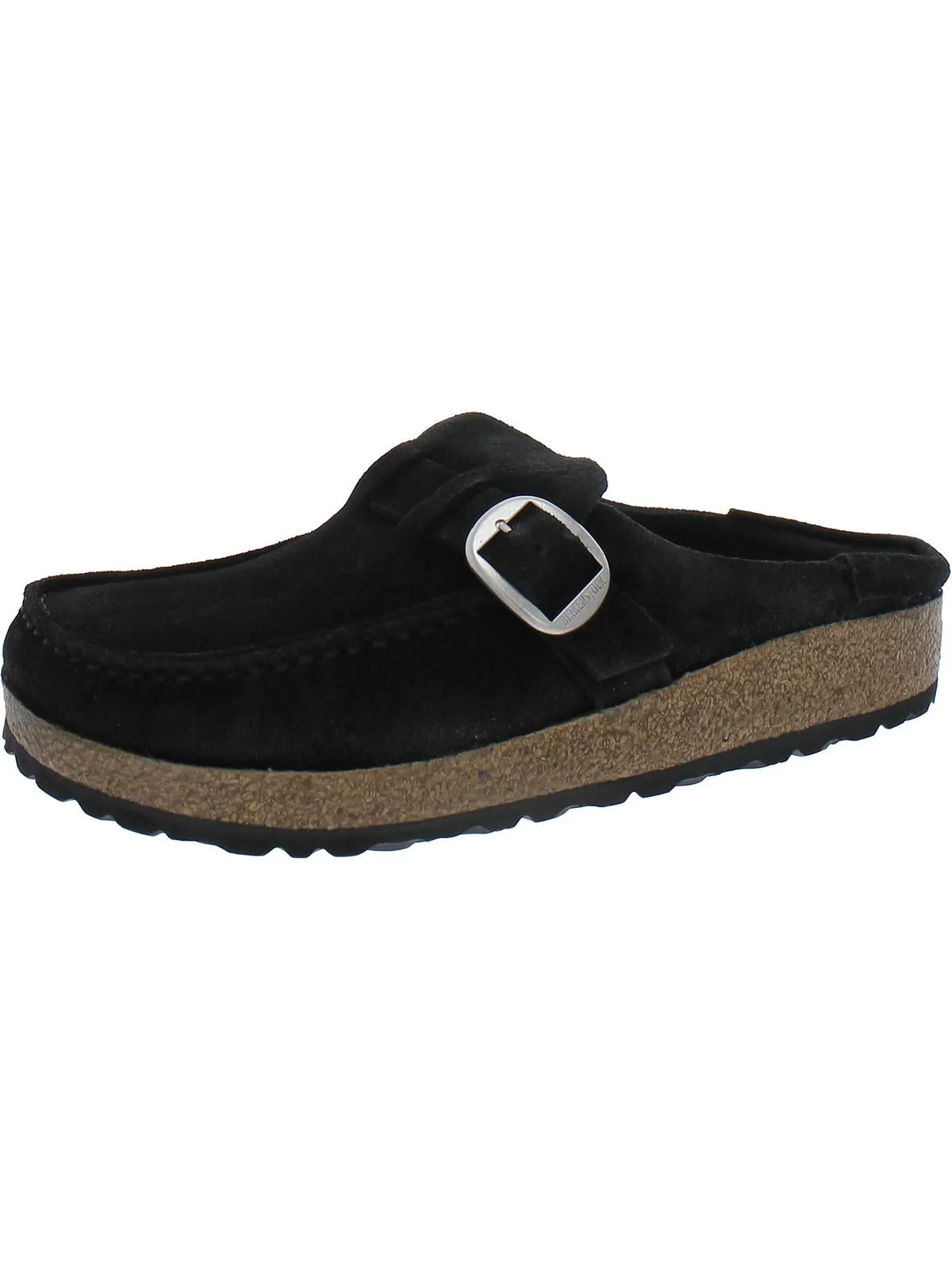 Damen Wildleder-Slide-Sandalen
