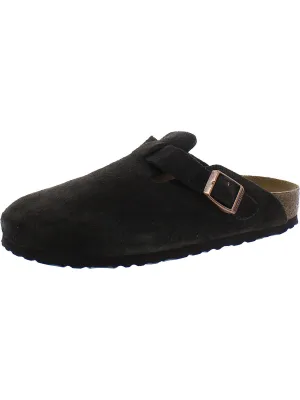 Damen Wildleder Schlupf-Sandalen