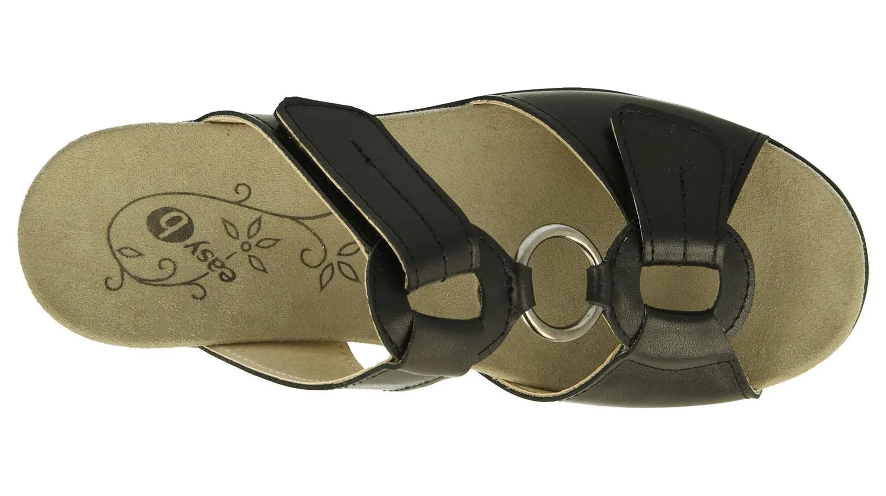 Damen-Scooter-Mules-Sandalen mit weiter Passform DB