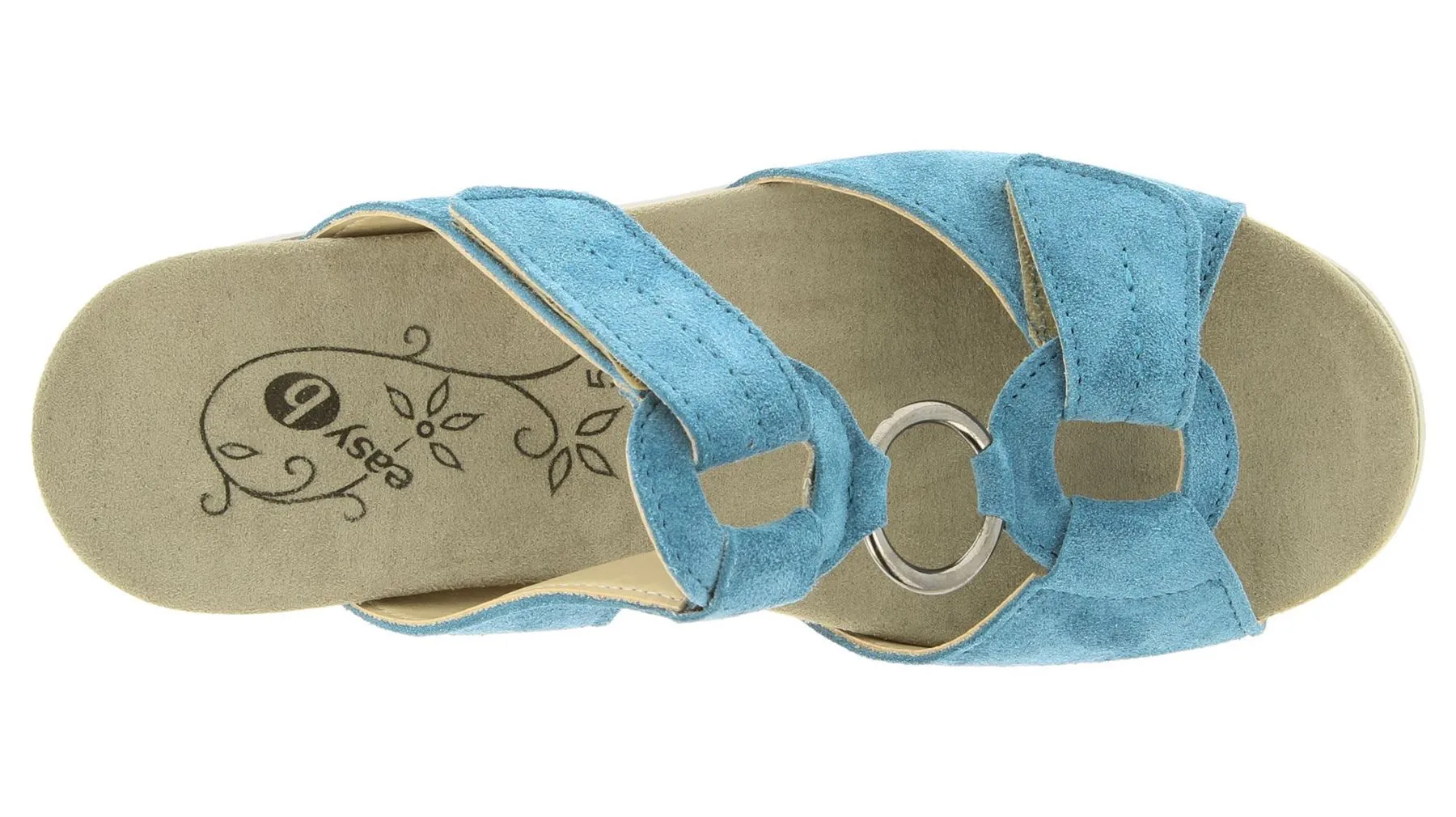 Damen-Scooter-Mules-Sandalen mit weiter Passform DB