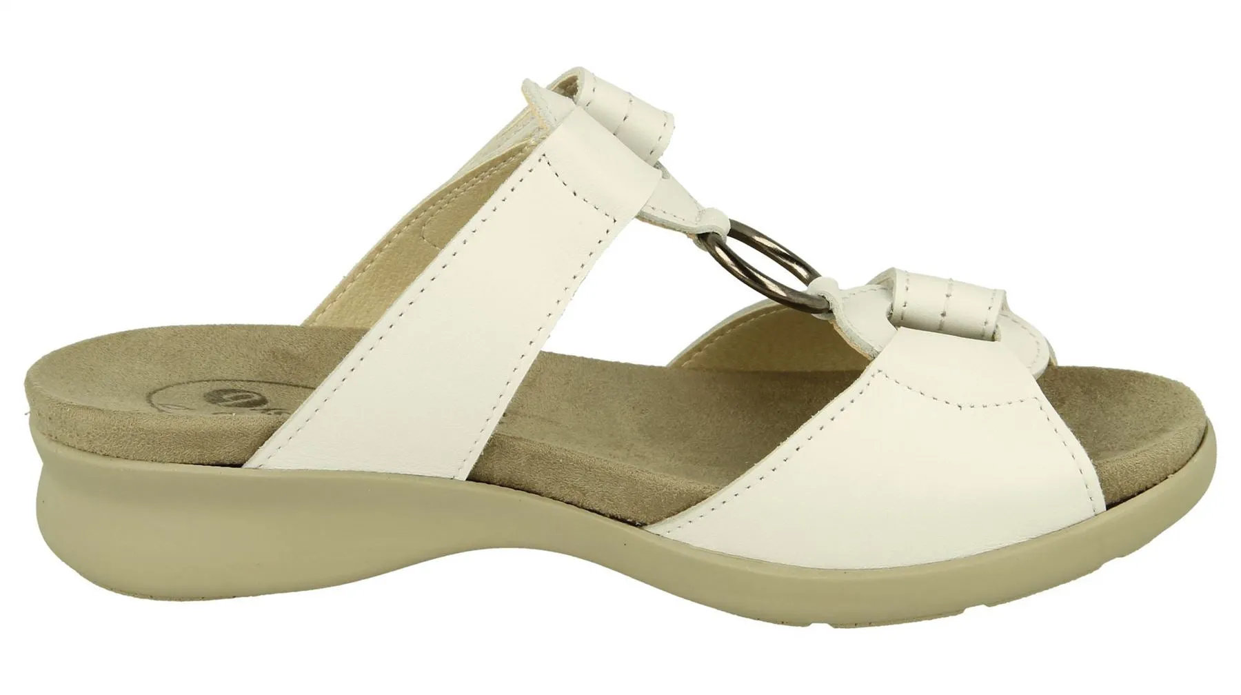 Damen-Scooter-Mules-Sandalen mit weiter Passform DB