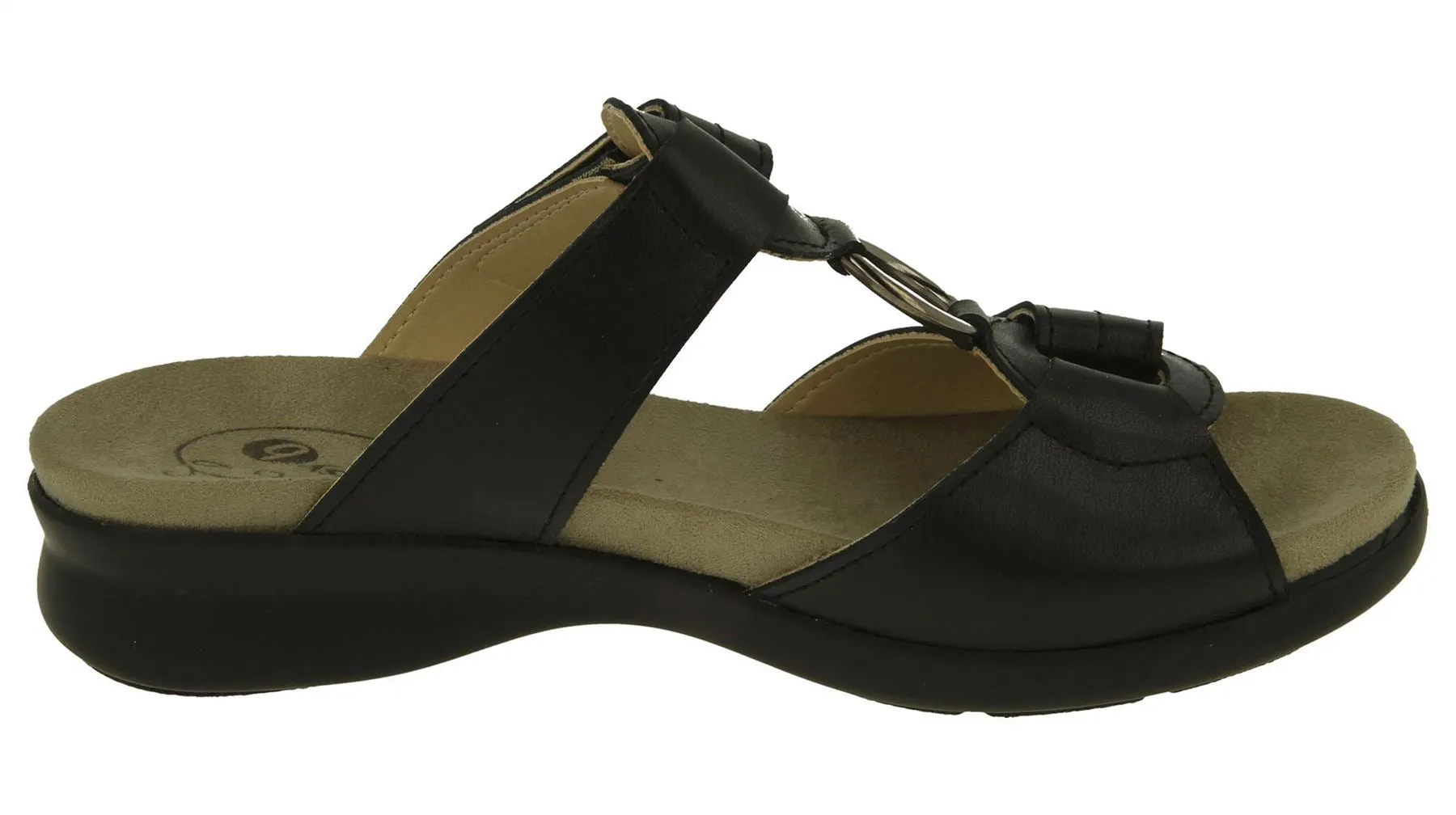 Damen-Scooter-Mules-Sandalen mit weiter Passform DB