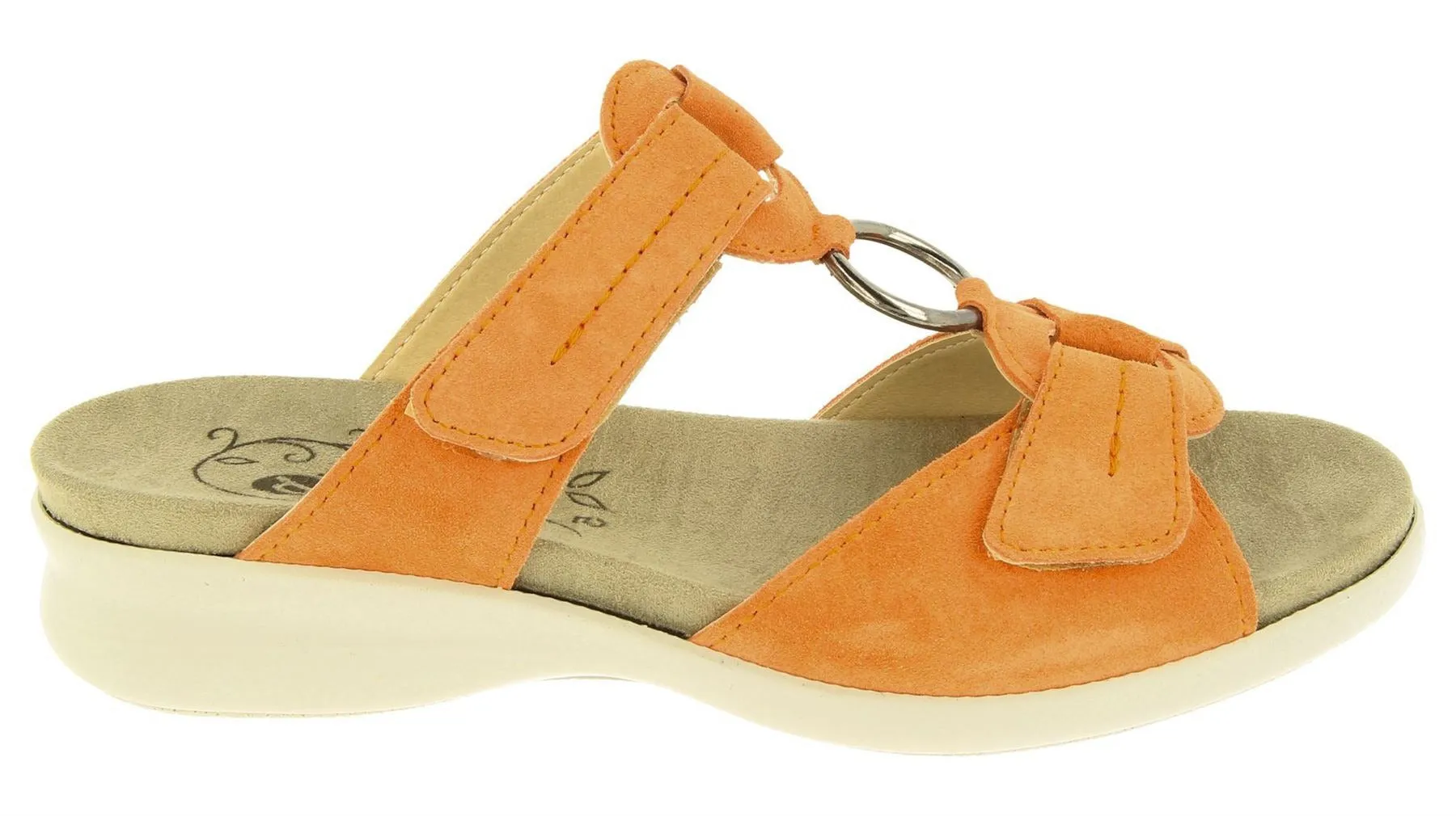 Damen-Scooter-Mules-Sandalen mit weiter Passform DB