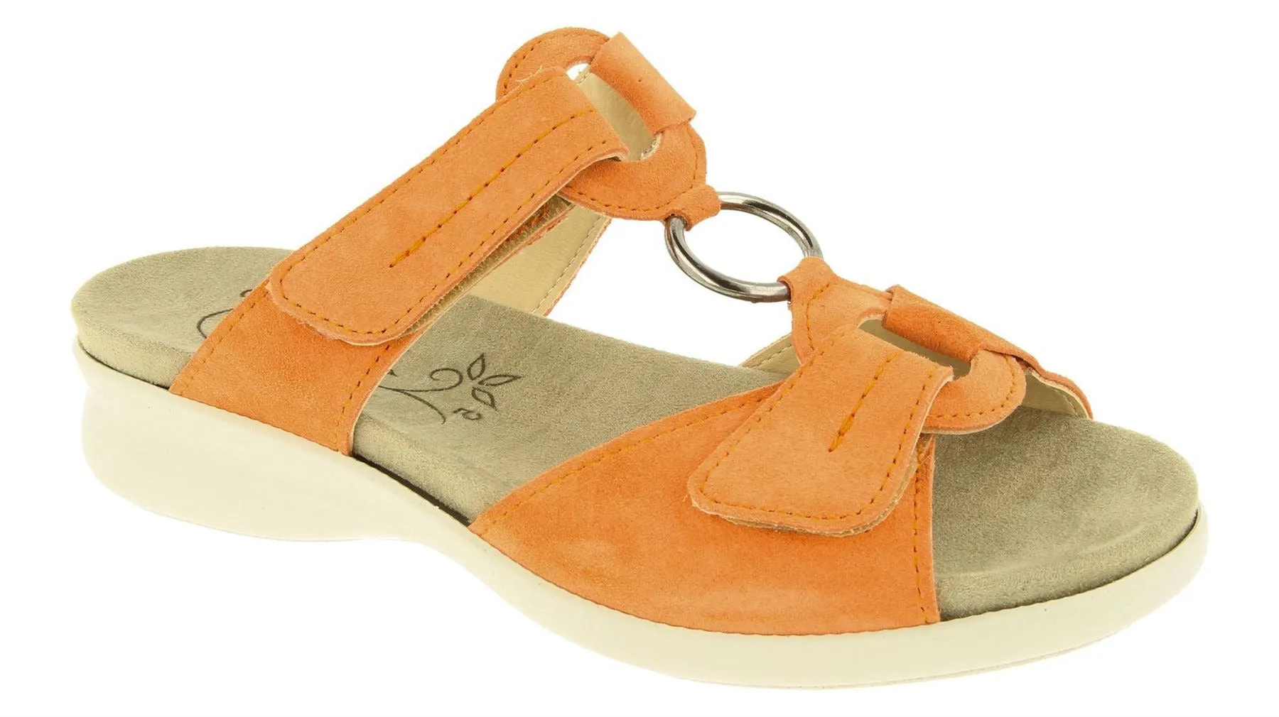 Damen-Scooter-Mules-Sandalen mit weiter Passform DB