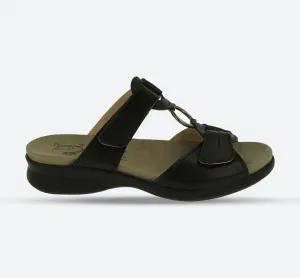 Damen-Scooter-Mules-Sandalen mit weiter Passform DB