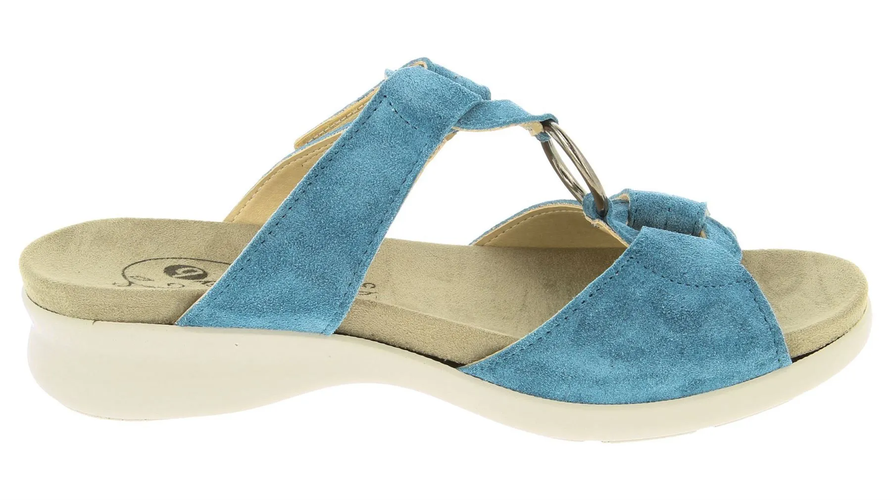 Damen-Scooter-Mules-Sandalen mit weiter Passform DB