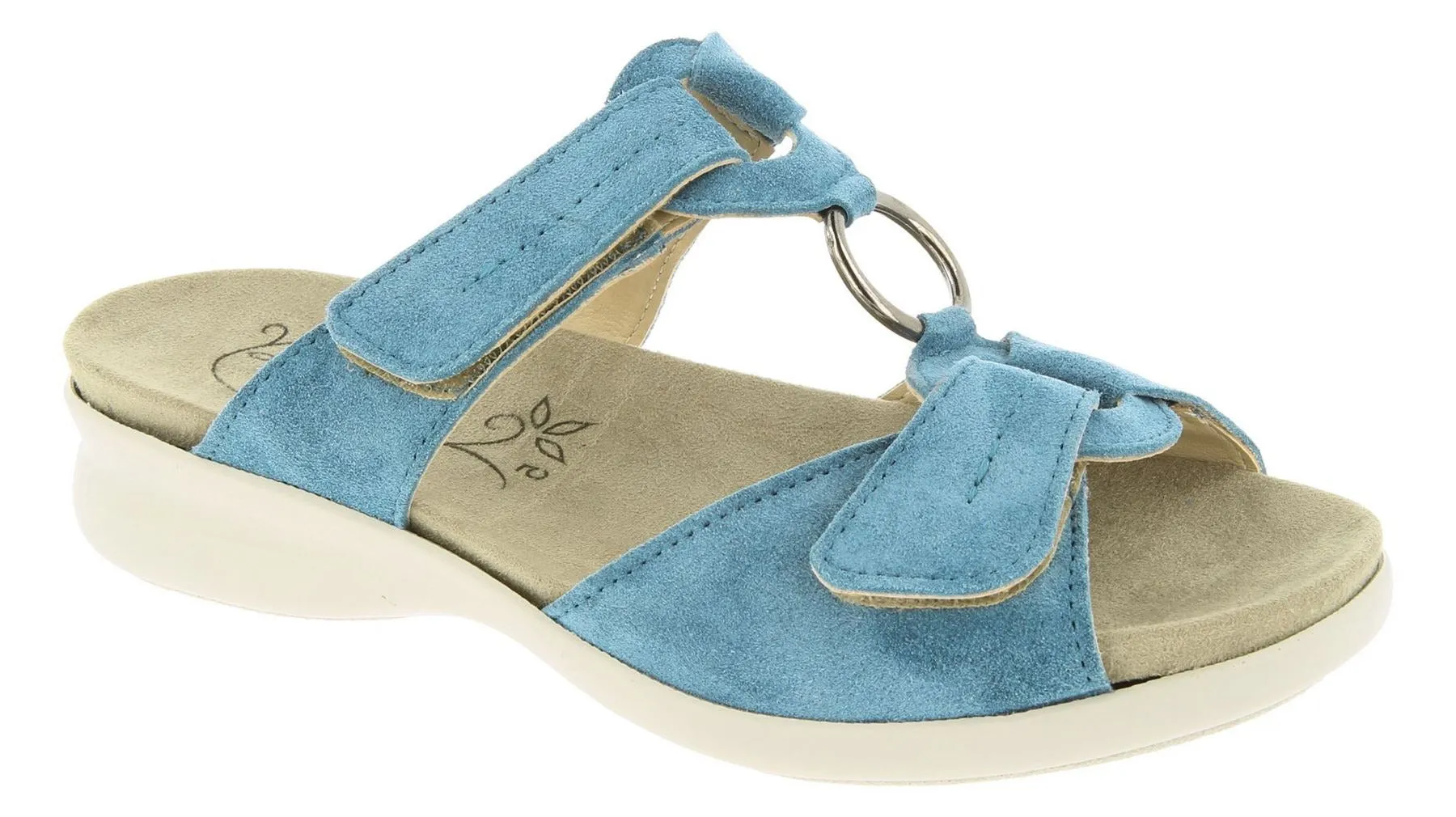 Damen-Scooter-Mules-Sandalen mit weiter Passform DB