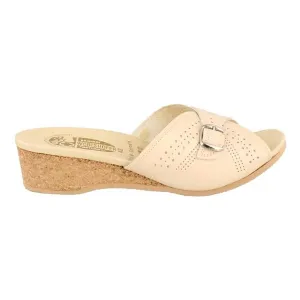 Worishofer Damen 251 Slide Opal Knochen
