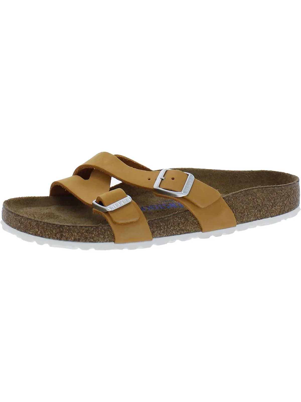 Yao Balance Damen Sandalen mit Schnalle und Korkfußbett
