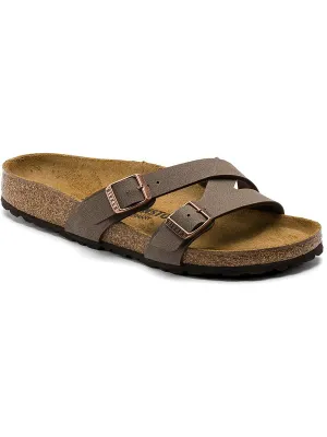 Yao Balance Damen Sandalen mit Schnalle und Korkfußbett