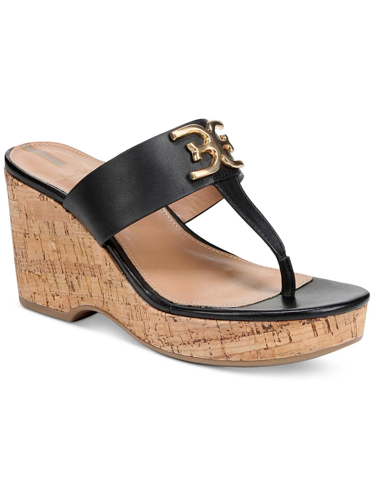 Yardlie Damen Patent-Kork Keil-Sandalen Ecco Schuhe