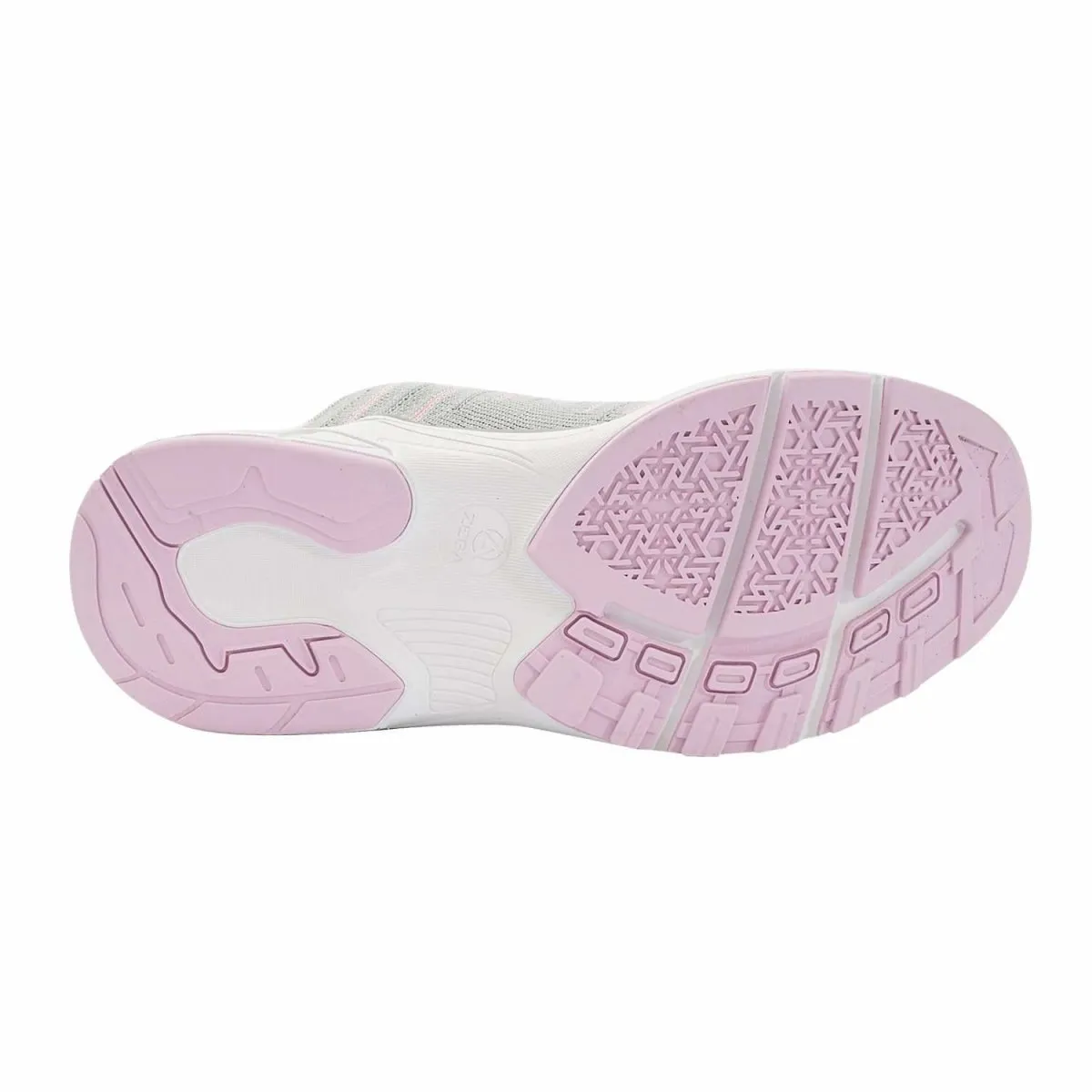 Zeba Damen Rose/Grau Schlupfschuh