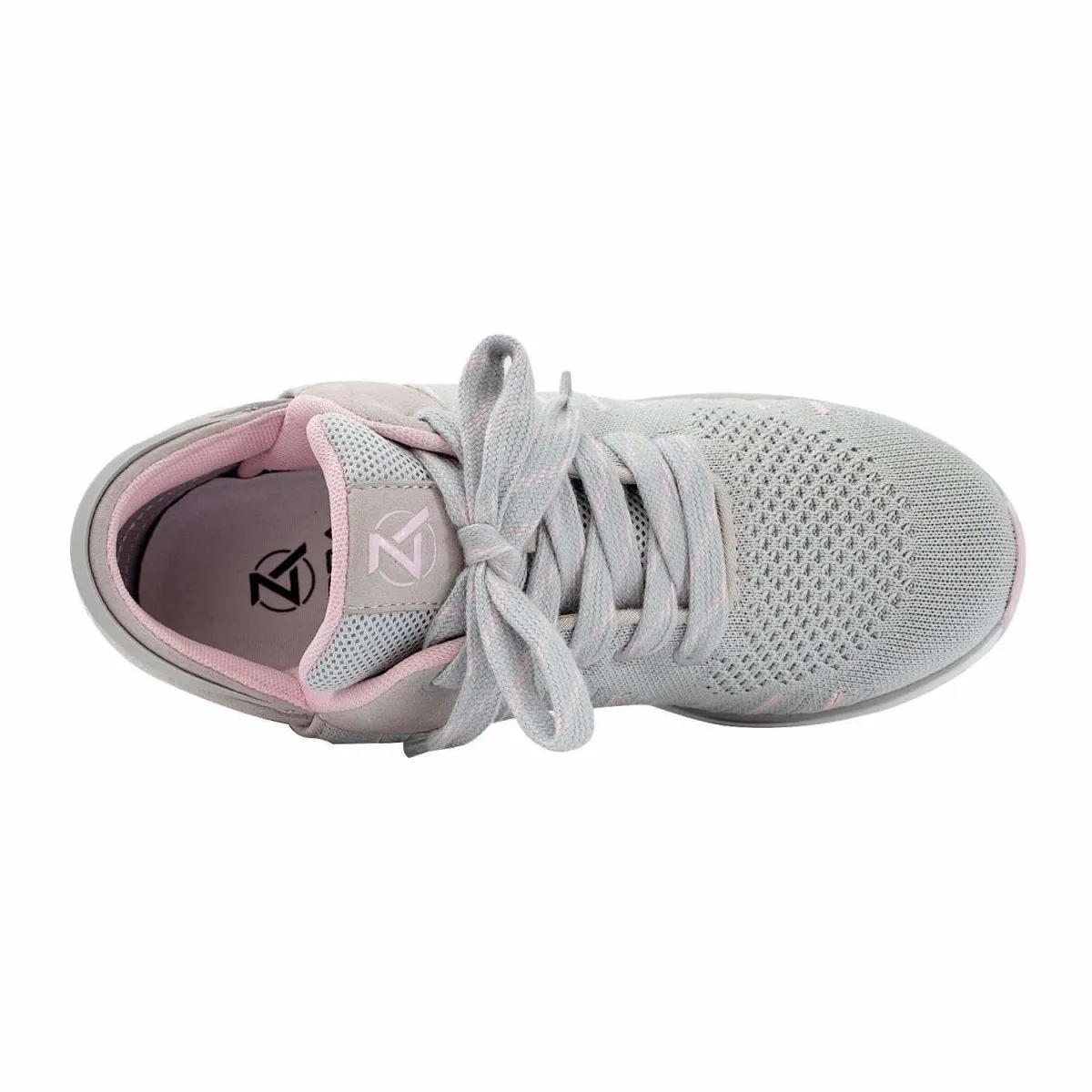 Zeba Damen Rose/Grau Schlupfschuh