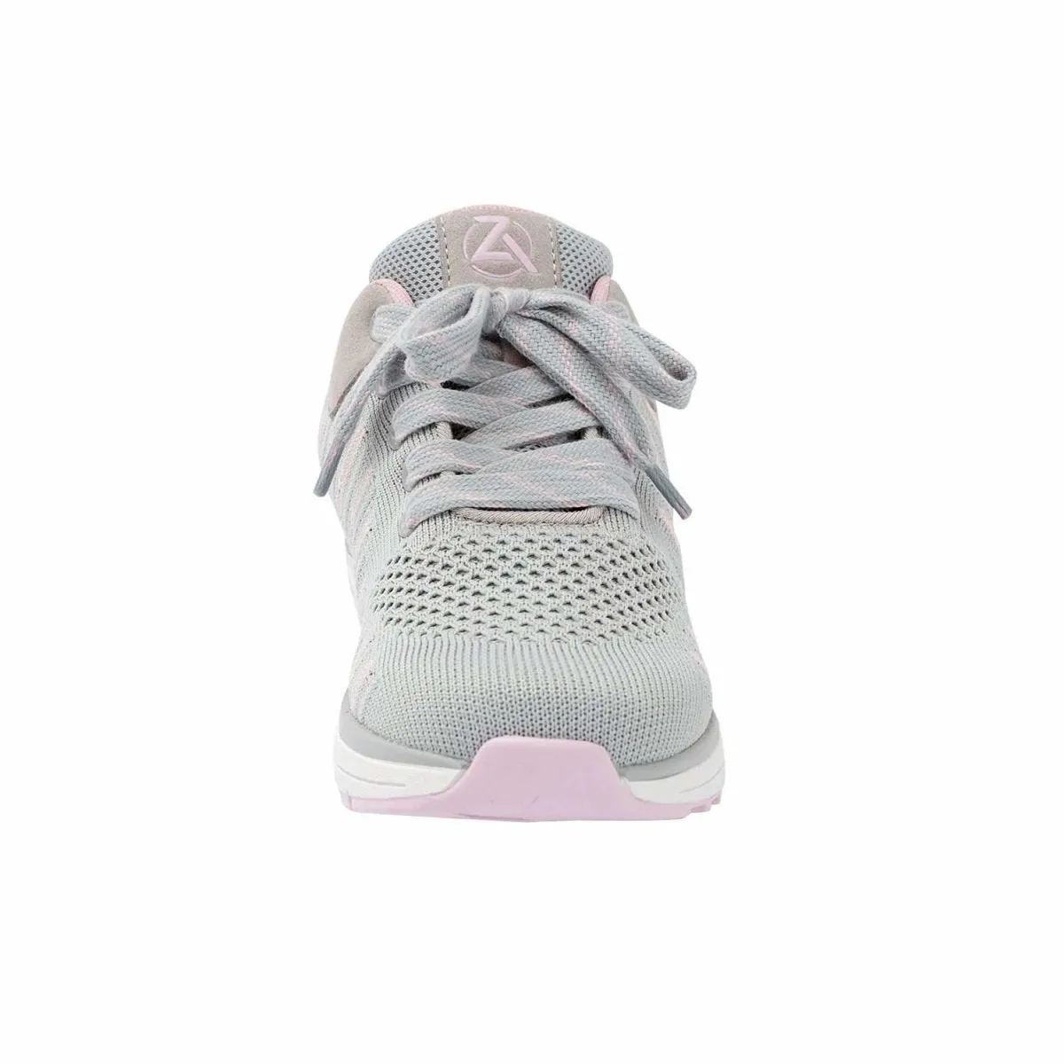 Zeba Damen Rose/Grau Schlupfschuh