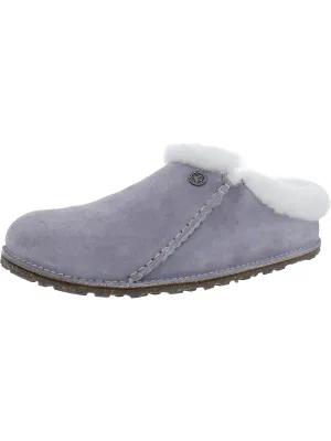 Zermatt Premium Damen Wildleder Shearling Clogs
