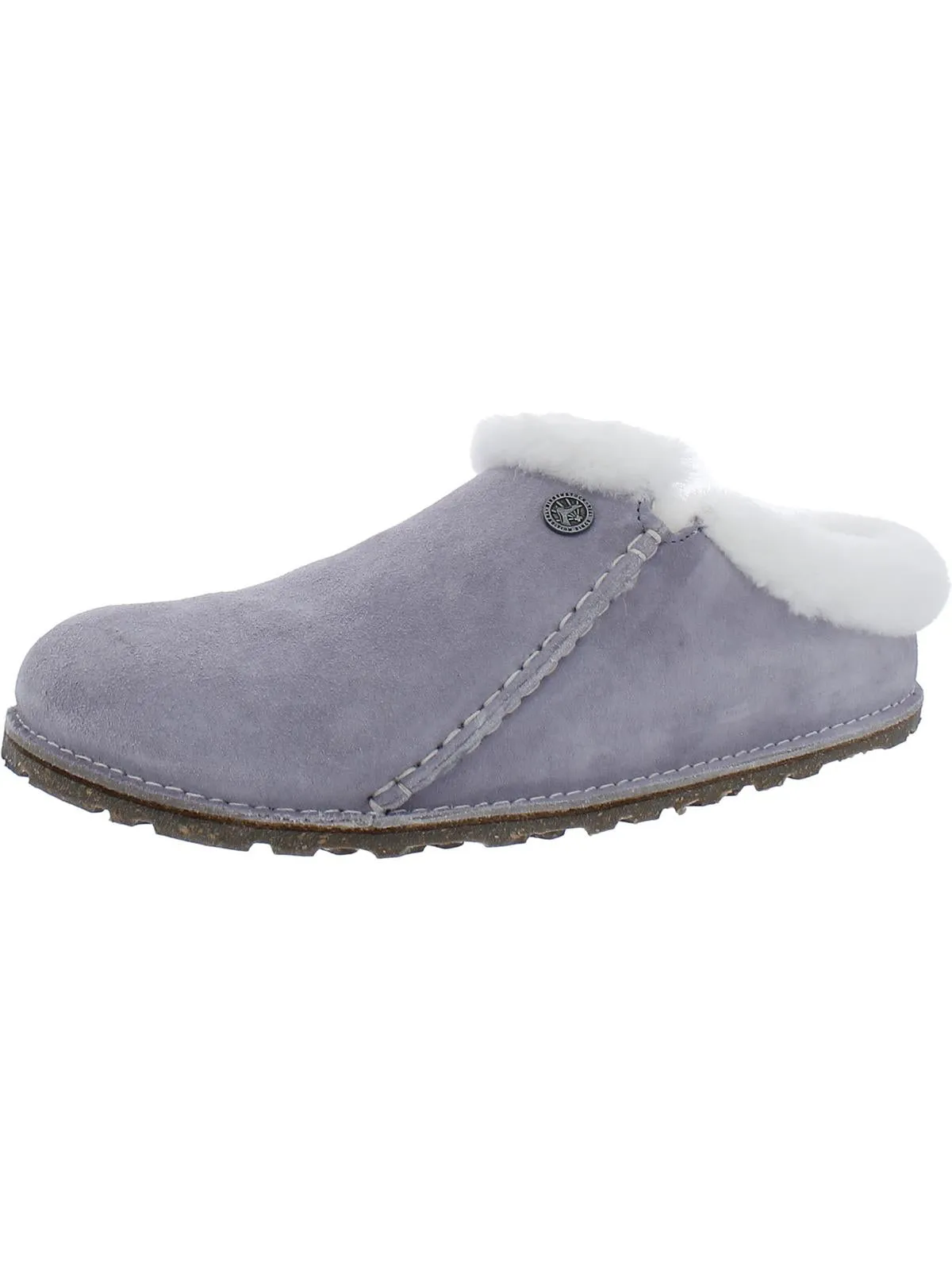 Zermatt Premium Damen Wildleder Shearling Clogs