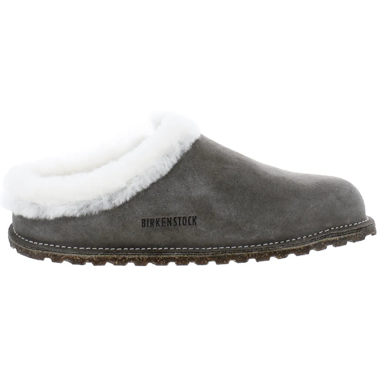 Zermatt Premium Damen Wildleder Pelzgefütterte Slides Sandalen