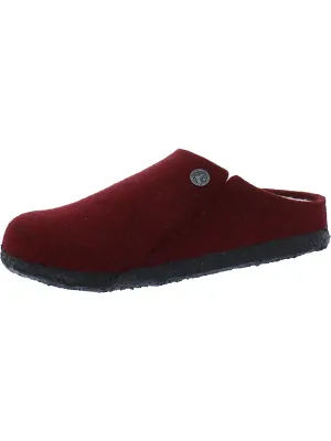 Zermatt Nieten Damen Shearling Filz Clogs