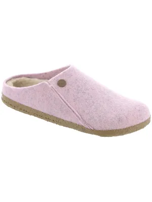 ZERMATT RIVET Damen Wollfilz Shearling Pantoffeln